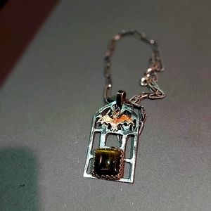 Handmade silver pendant